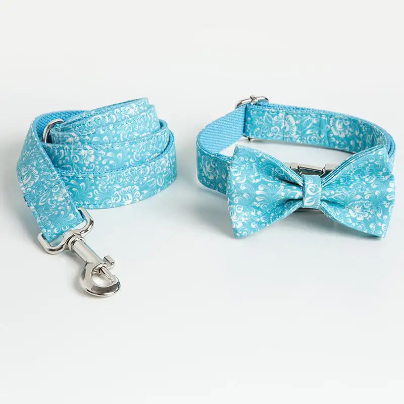 Customizable Dog Collar & Leash Set