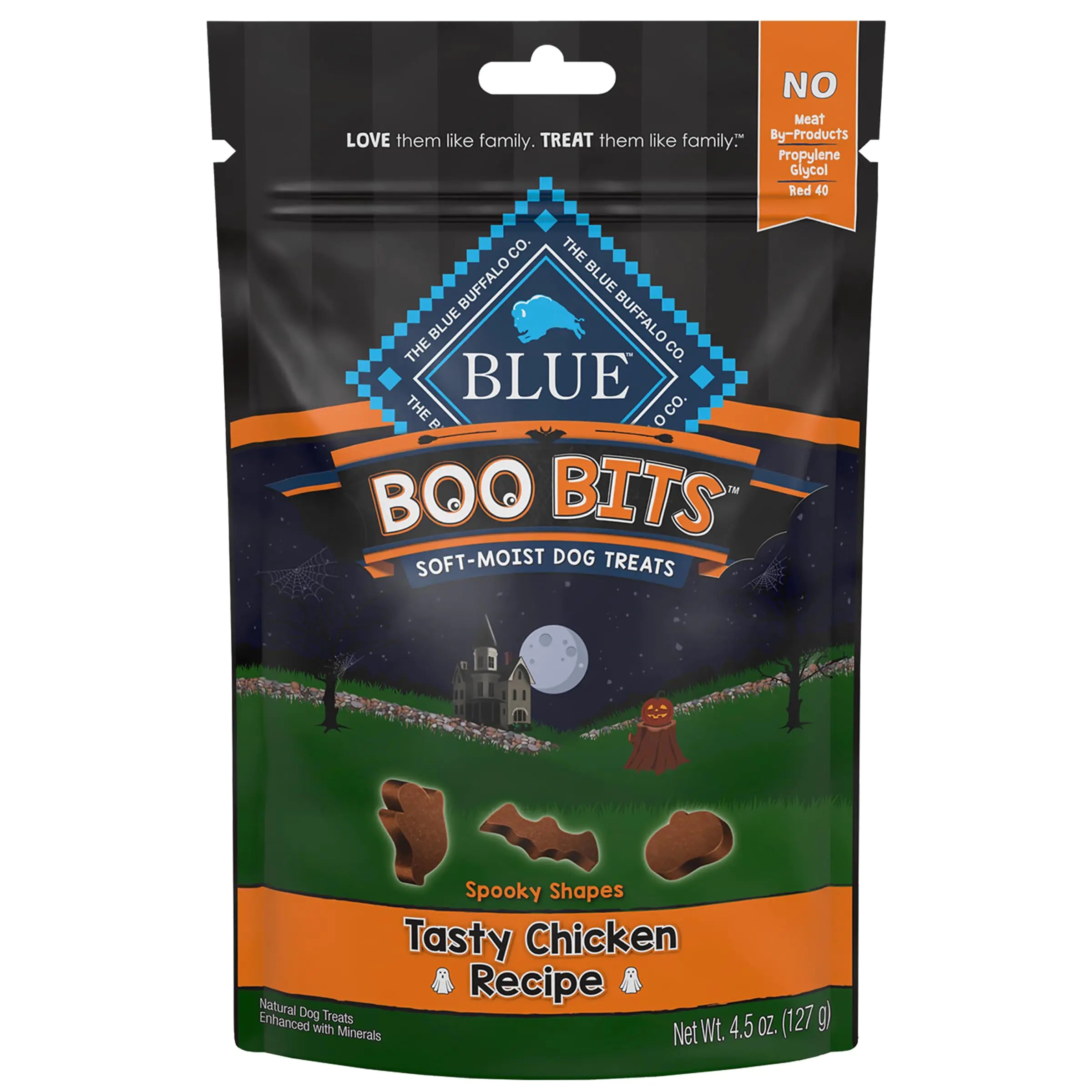 Blue Buffalo Boo Bites Chicken Dog Treats 4.5-oz