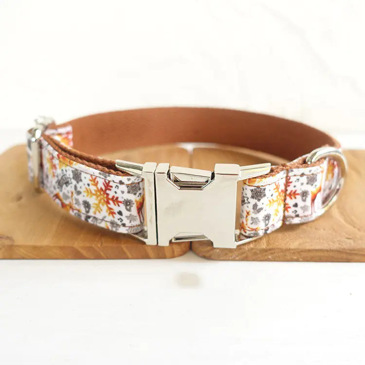 Golden Festive MUTTCO Dog Collar