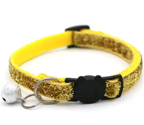 Chic Bell Cat Collar in Vibrant Colors