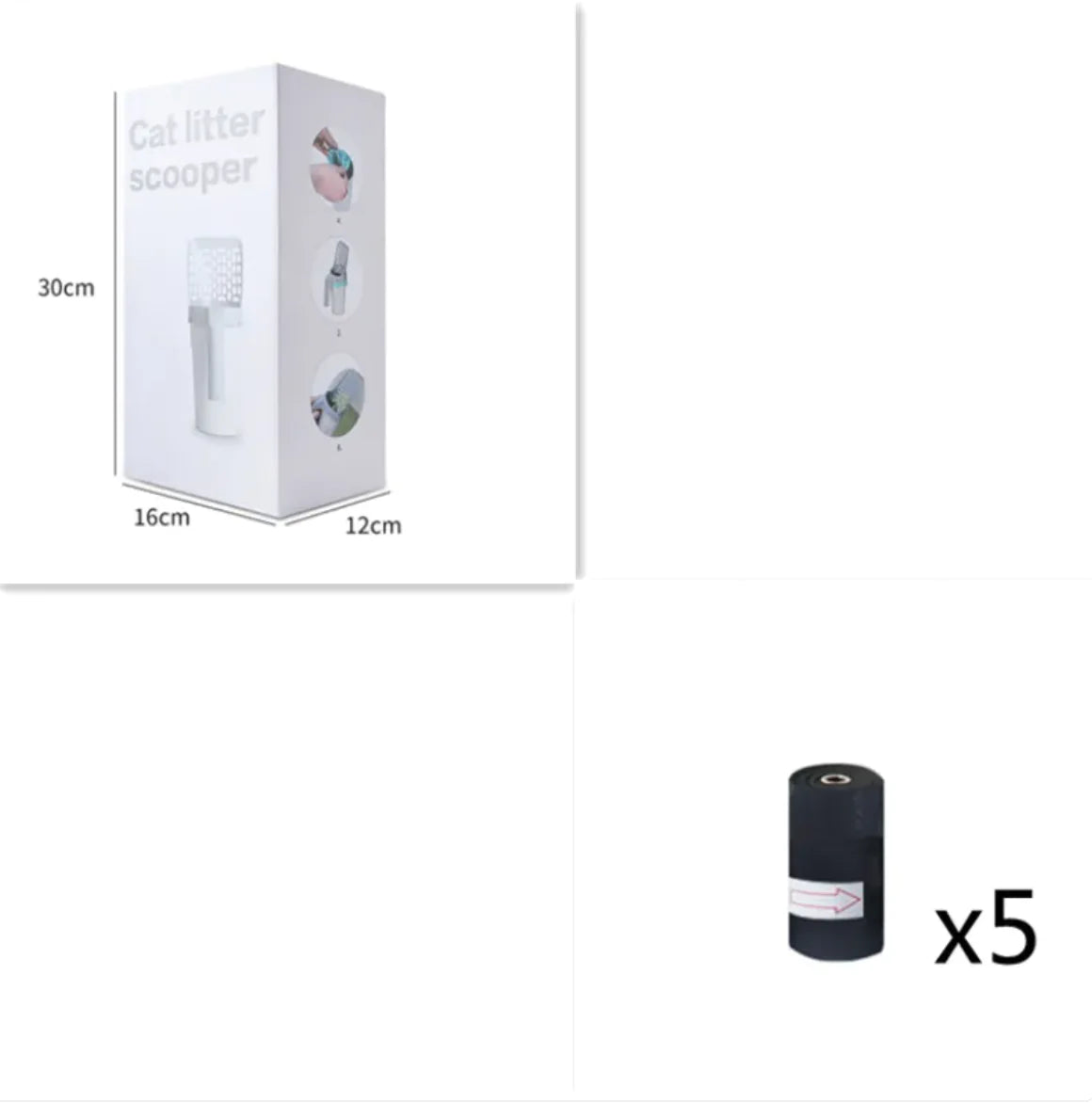 Efficient Cat Litter Sifter Scoop