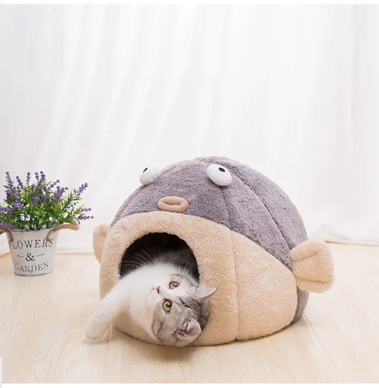 Four Seasons Cat Puffer Bed