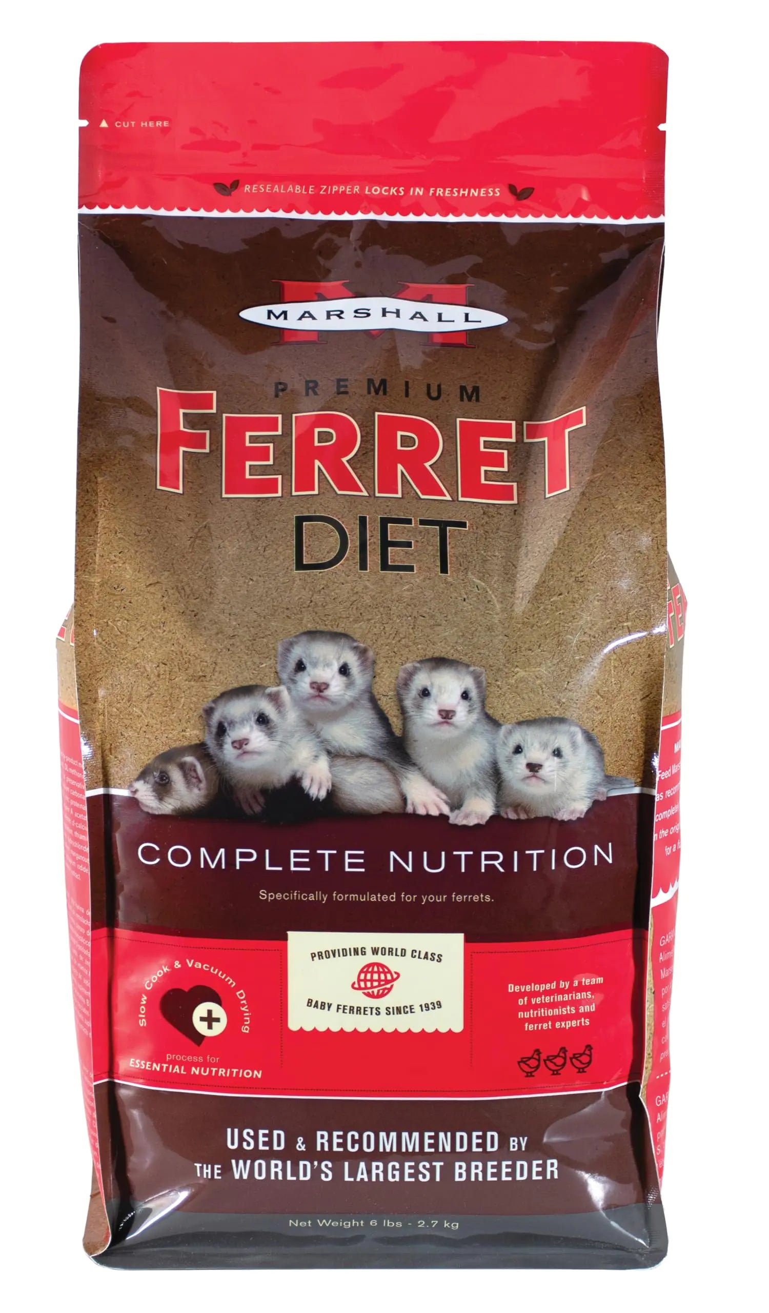 Marshall Premium 6lb Ferret Diet