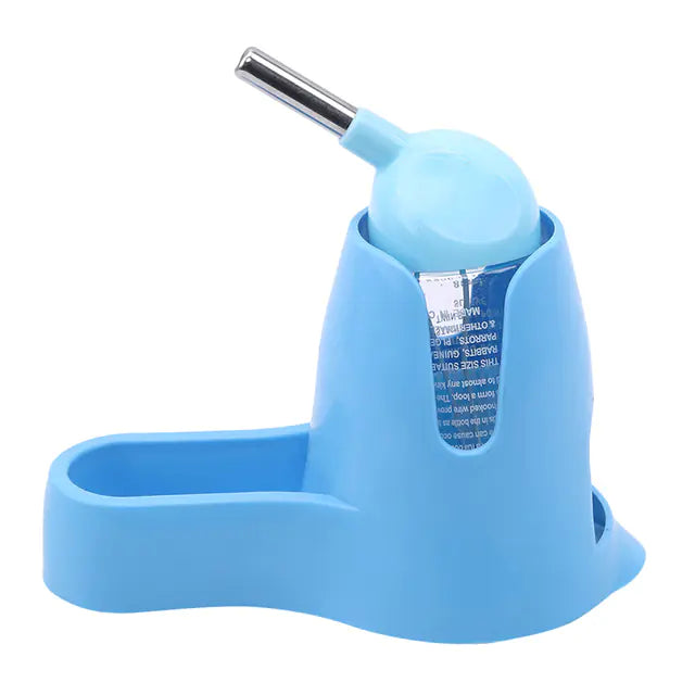 Compact Dual-Use Pet Feeder for Hamsters