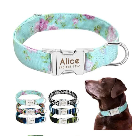 Custom Engraved Dog Collar