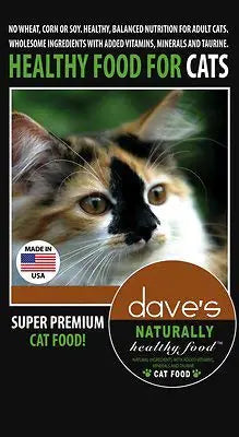Daves All-Natural Adult Cat Food 20 lb