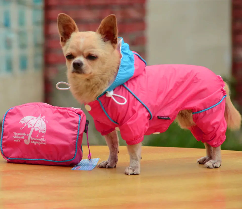 Deluxe Dual-Layer Pet Raincoat