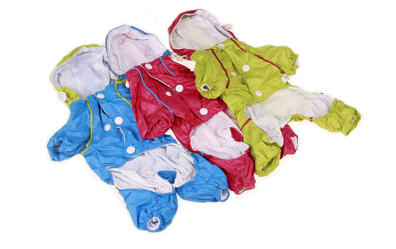 Deluxe Dual-Layer Pet Raincoat
