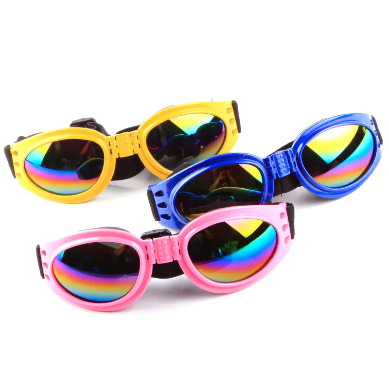 Best-Selling Foldable UV Pet Sunglasses in 6 Colors