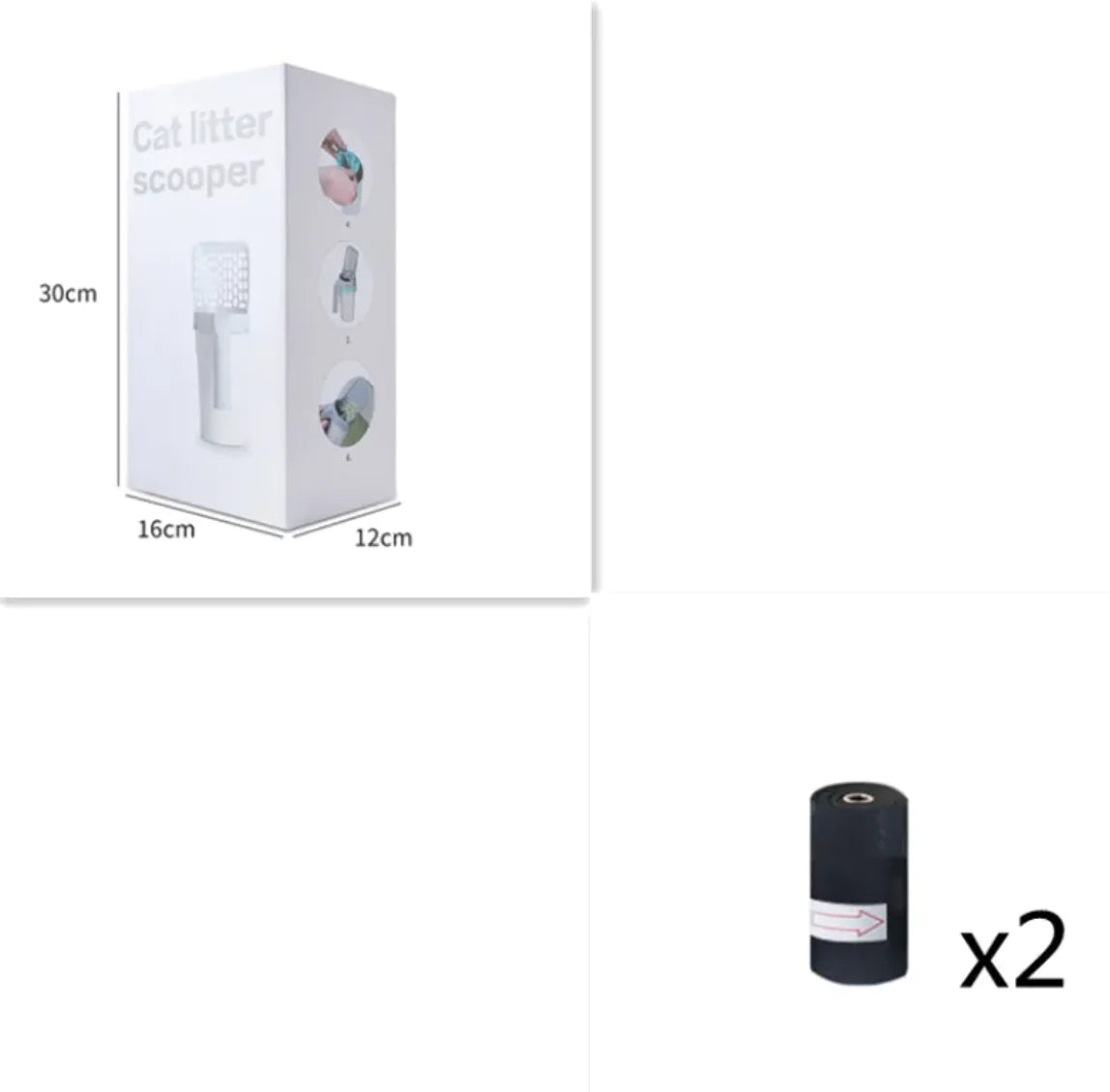 Efficient Cat Litter Sifter Scoop