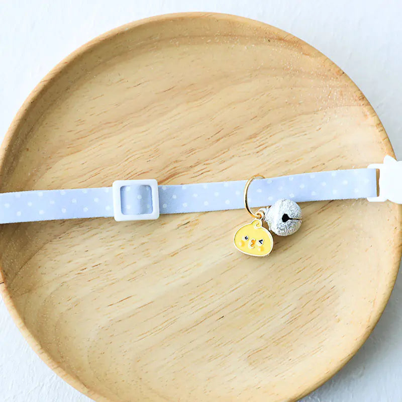 Charming Pet Collar with Silver Bell
