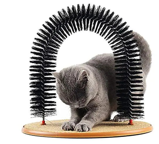 Feline Fun Arch: Groomer & Scratcher