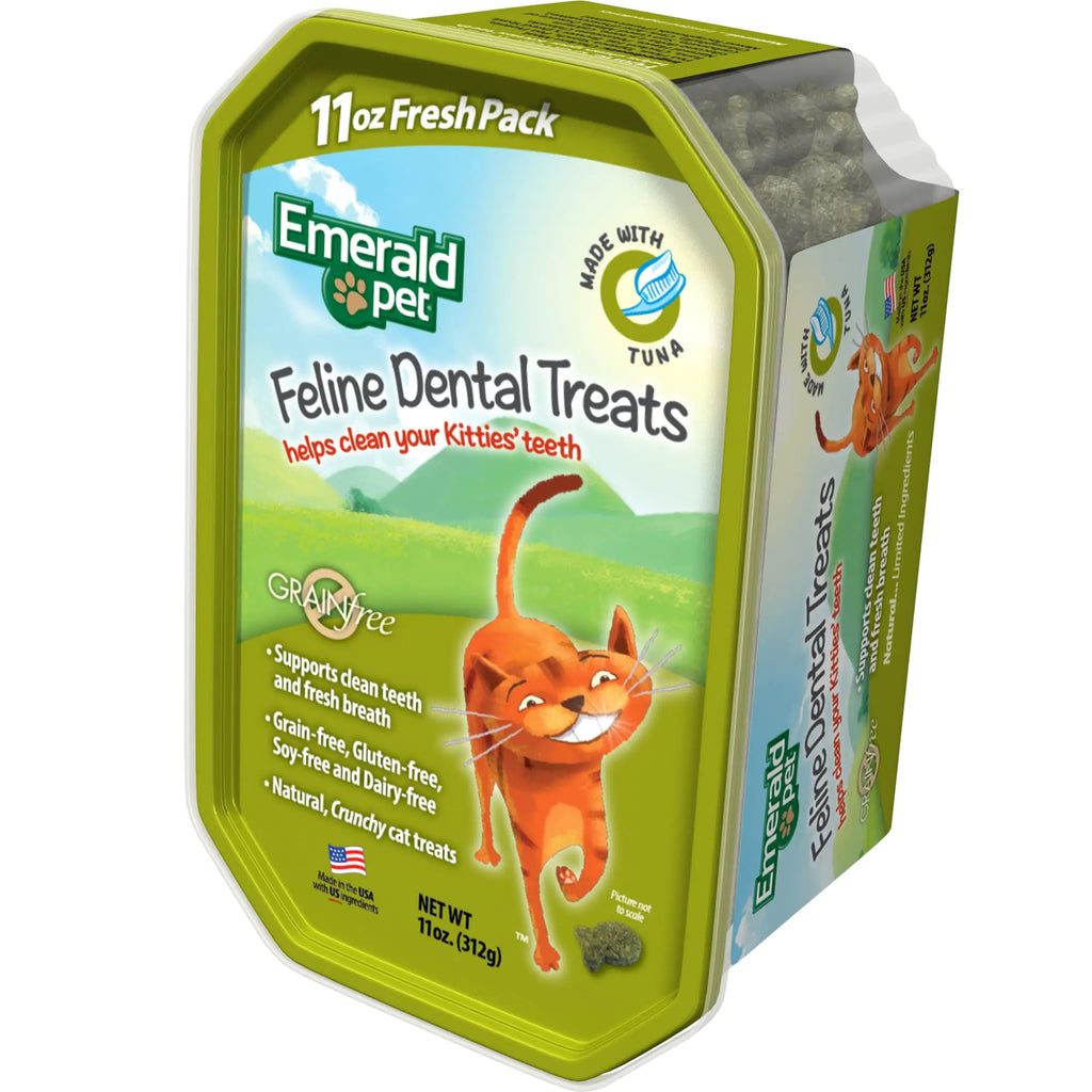 Tuna Dental Cat Chews — Freshen Breath & Reduce Tartar 11 oz
