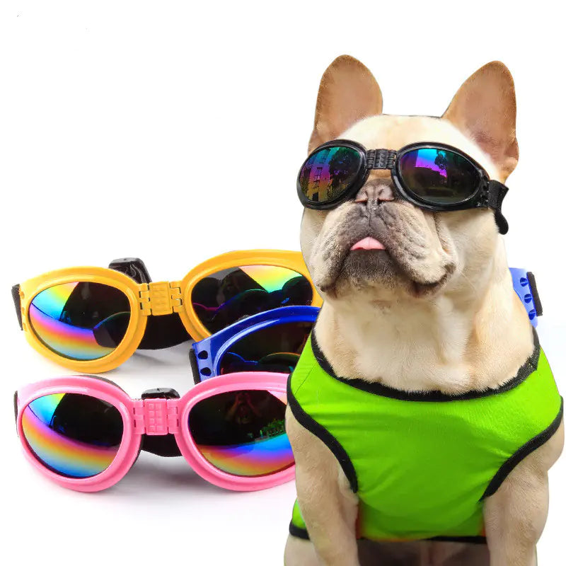 Best-Selling Foldable UV Pet Sunglasses in 6 Colors