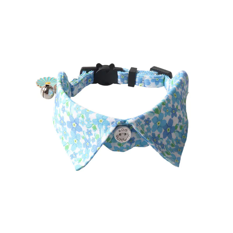Fruit Blossom Bow Tie Cat Collar