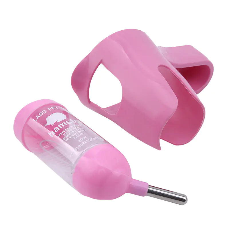 Compact Dual-Use Pet Feeder for Hamsters