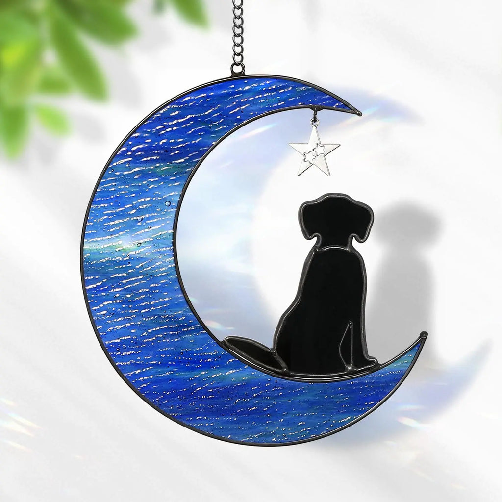 Eternal Canine Moonlight Suncatcher